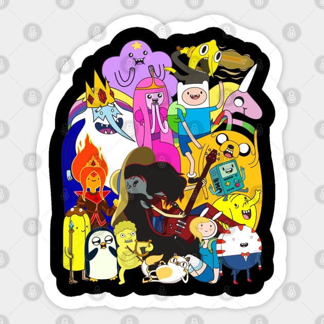 Adventure Time Sticker by Plushism